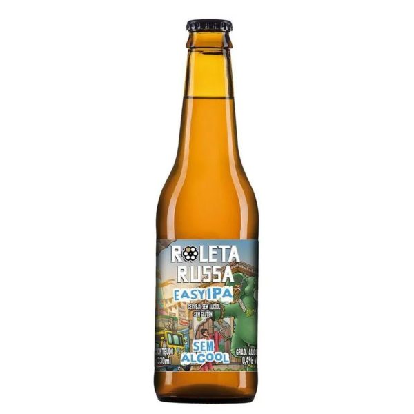 Cj. Roleta Russa Easy IPA S/ Alcool S/Gluten 330ml
